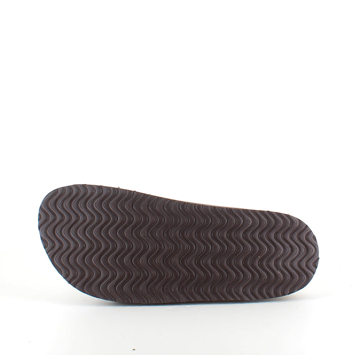 Slip-on biosandal i kakigrön – komfort & stöd med ett lugnt uttryck