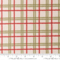 Snow Yuletide Plaid and Checks- Christmas Eve Cuddle