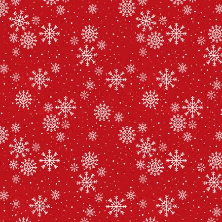 Snowflake Red- Snowy Gnomies