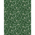 Snowflakes Green- The Jolly North