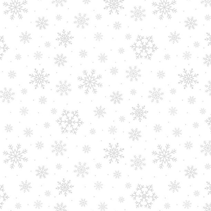 Snowflakes White on White