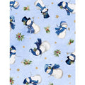 Snowman Toss Light Blue- Let It Snow-Man!