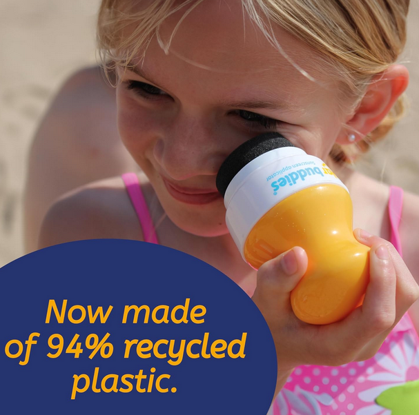 Solar Buddies Blue - Refillable Sunscreen Applicator