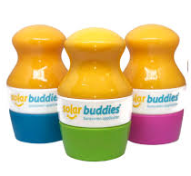 Solar Buddies Pink - Refillable Sunscreen Applicator