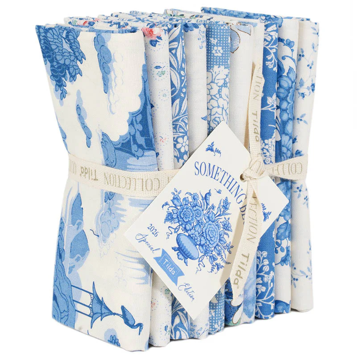 Something Blue- Light FQ Bundle- 10FQ