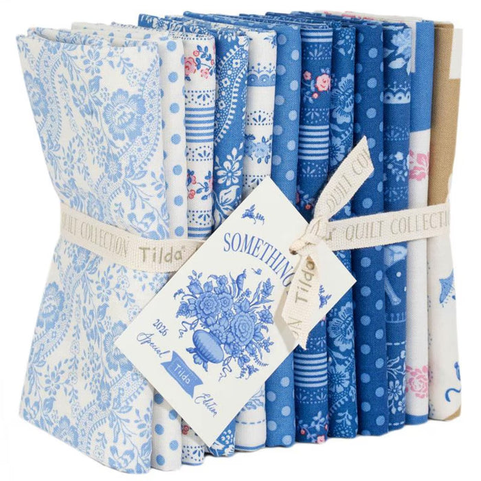 Something Blue Blenders- Fat Quarter Bundle- 12 FQ