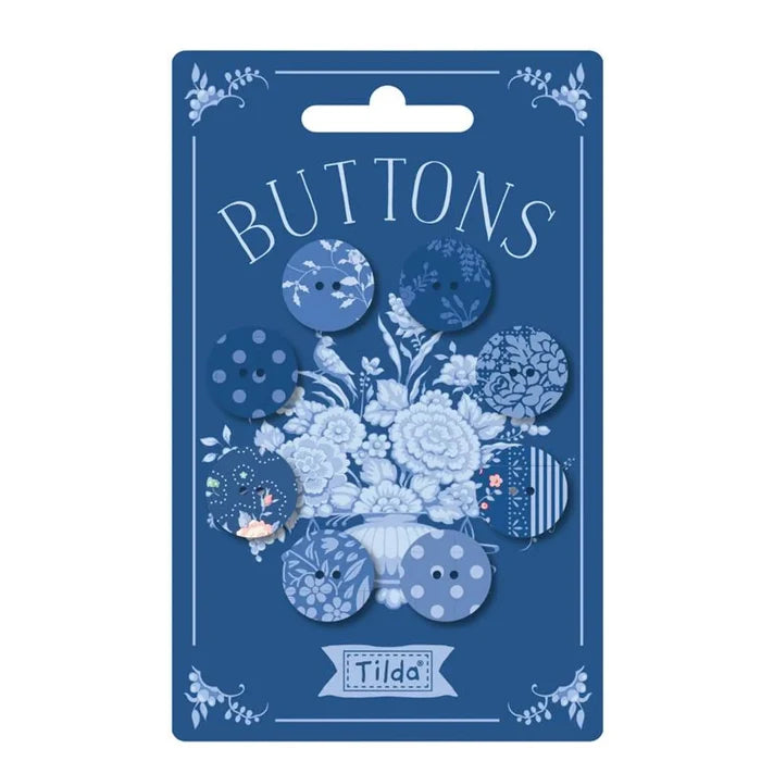 Something Blue Dark Blue Buttons