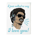 Stevie Wonder Love Card — City Bird