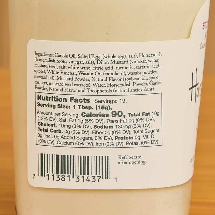 Stonewall Kitchen Horseradish Aioli