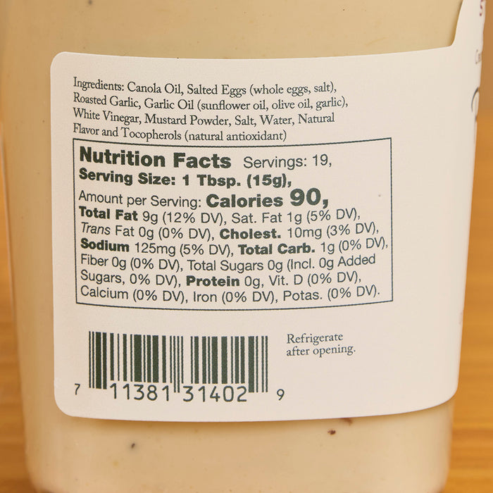 Stonewall Kitchen Roasted Garlic Aioli