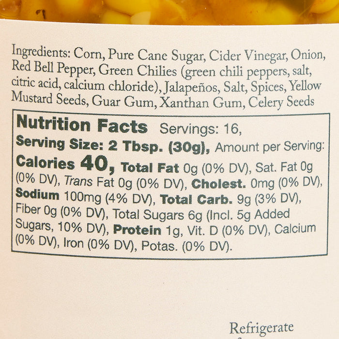 Stonewall Kitchen Spicy Corn Relish