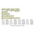 Straight Ruler 3inx8in  Low Shank