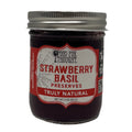Strawberry Basil Preserves Truly Natural — Food For Thought