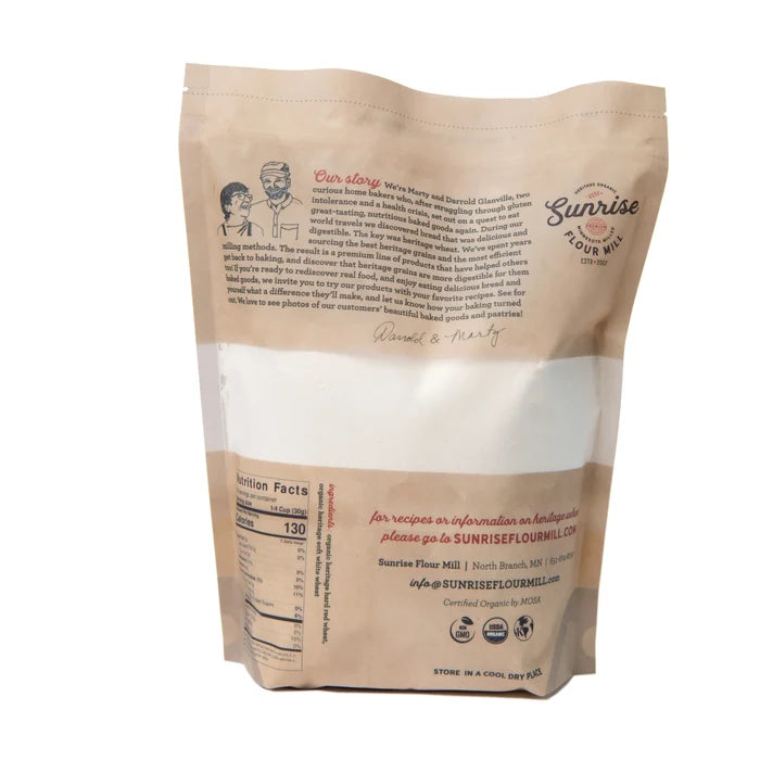 Sunrise Flour Mill - Heritage Bread Blend Flour 2lbs
