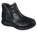 Svart fodrad ankelstövel från Skechers