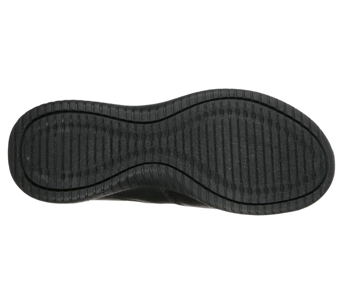 Svart fodrad ankelstövel från Skechers