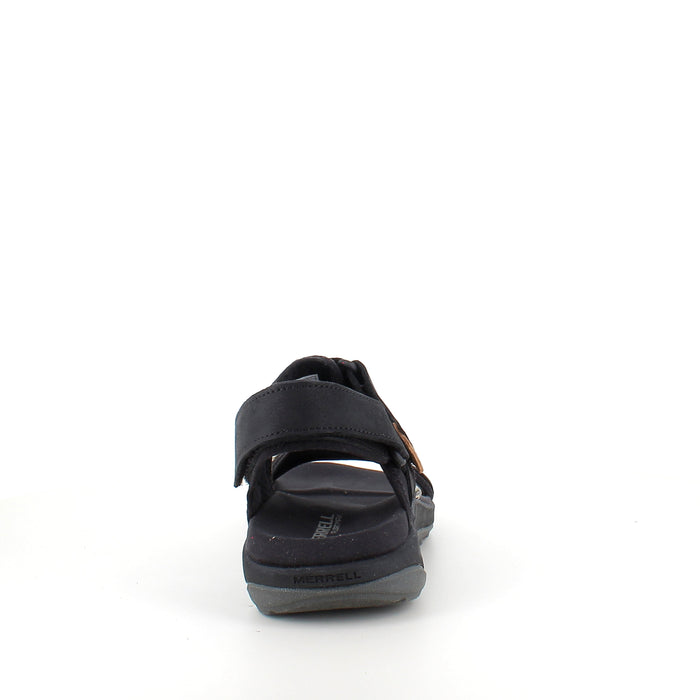 Svart Merrell-sandal – bekväm sandal med justerbar passform