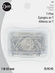 T-Pins 1 inch 75 count