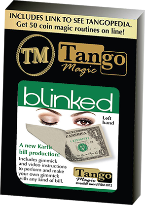 Tango Blinked Left Handed (Gimmick and Online Instructions)