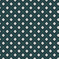 Teal Basketweave Geo Linen- Meadow Drift