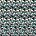 Teal Skulls- Witchypoo