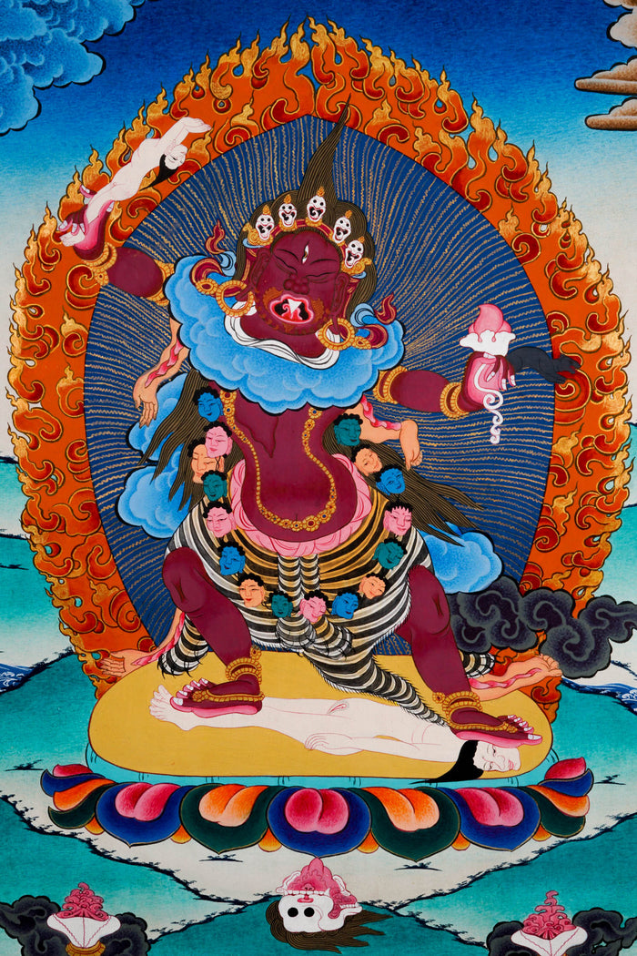 Thangka Painting of Ekajati