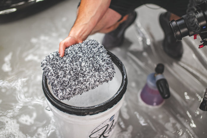 The Rag Company - Cyclone Ultra Wash Pad - 6in x 8in - Black