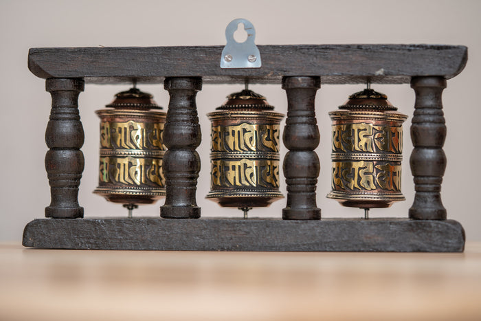 Prayer Wheel - Lucky Thangka