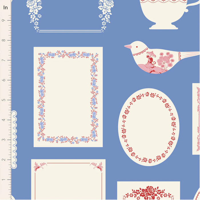 Tilda Labels & Ornaments Blue- Something Blue