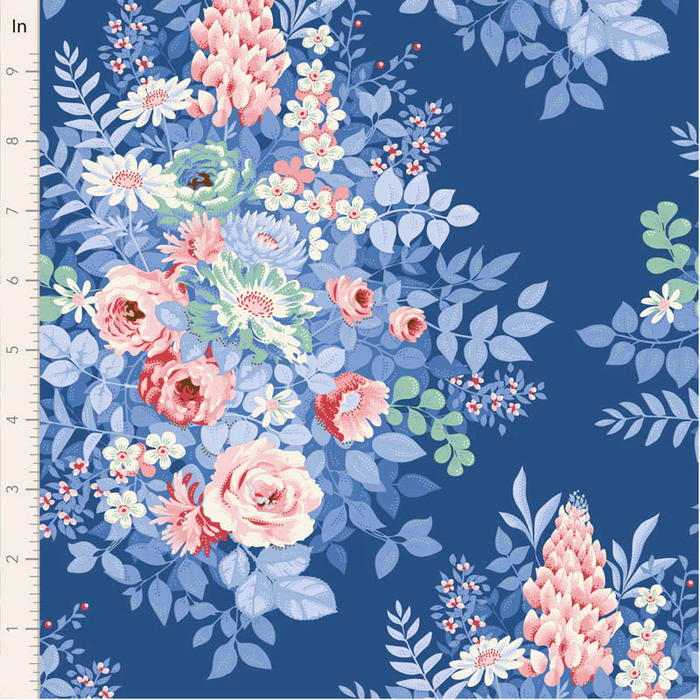 Tilda Whimsyflower Night- Something Blue