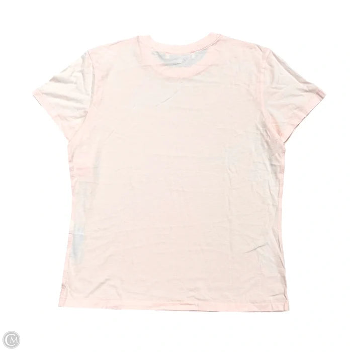 Top Short Sleeve By Frame In Pink, Size: S
