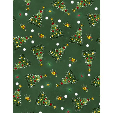 Tossed Trees Green- The Jolly North