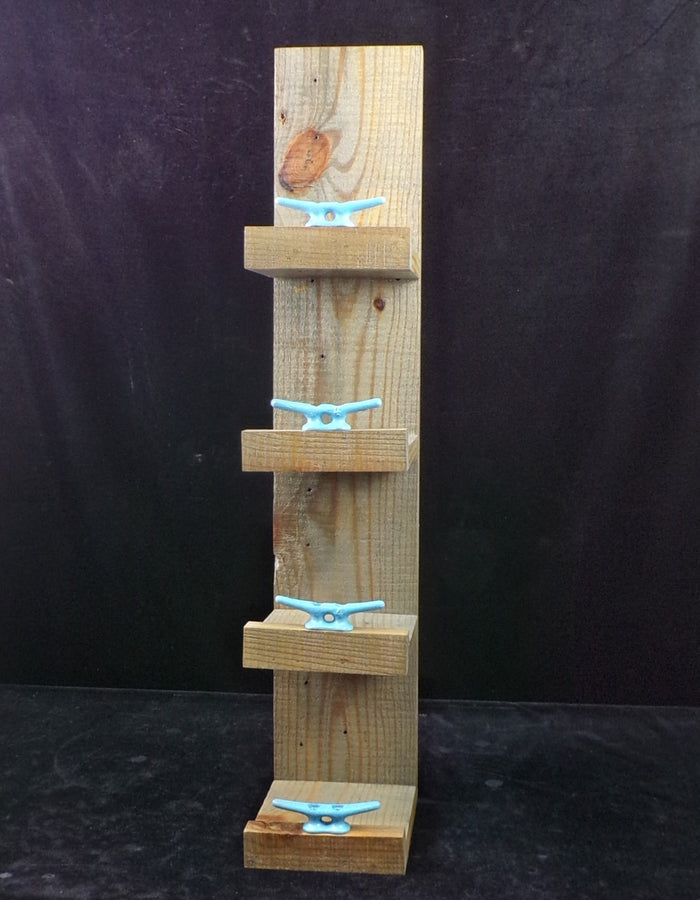 Towel Rack With 4 Shelves - Annapolis Maritime Antiques