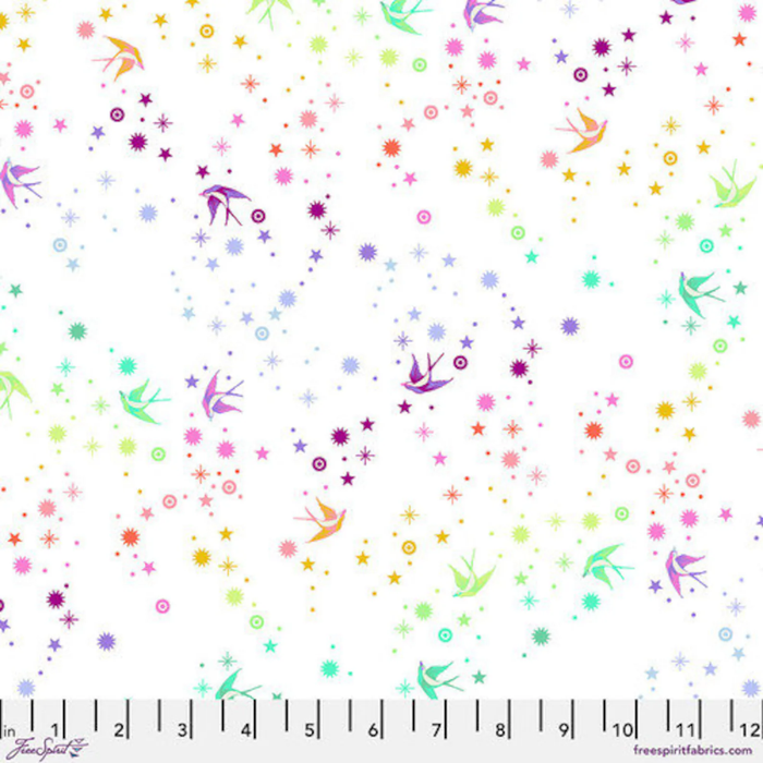 Tula Pink Fairy Dust-White