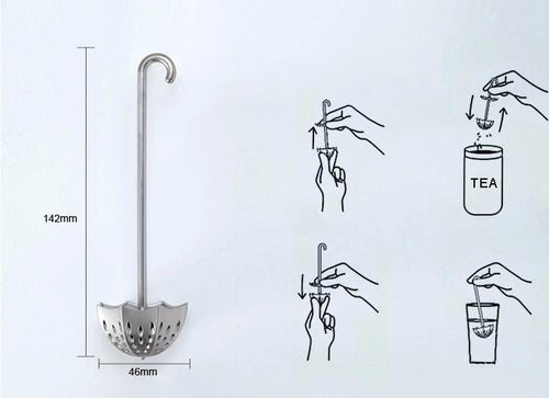 Umbrella Tea Infuser - Eucalyptus And Sage | Tea, Coffee, Mug, and Cup products for men and women of all ages