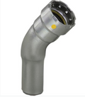 Viega MegaPressG Carbon Steel Street 45-Degree Elbow - NYDIRECT