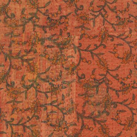 Vine Persimmon/Cream Kantha