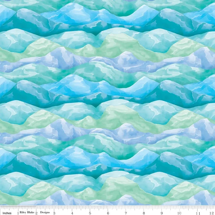 Washington Mountain Print Multi