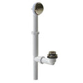 Watco Model 500 Foot Actuated Tubular PVC Bath Waste Chrome Plated - NYDIRECT