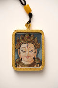 White Tara Ghau Thangka Locket