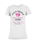 Shirts White / XS Winey Bitches Club-Proud Member- Paso Robles Ca Chapter Ultra Ladies T-Shirt WineyBitchesCo