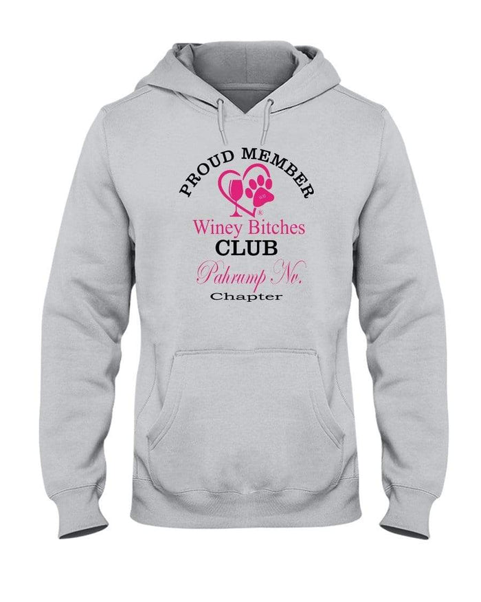 Sweatshirts Ash / S Winey Bitches Co 50/50 Hoodie WineyBitchesCo