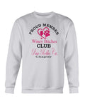 Sweatshirts Ash / S Winey Bitches Club-Proud Member-Paso Robles Ca Chapter Sweatshirt - Crew WineyBitchesCo