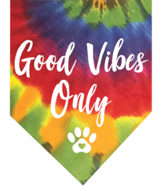 Winey Bitches Co Good Vibes Only Bandana