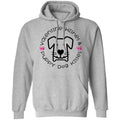 Sweatshirts Sport Grey / S Winey Bitches Co Valentine Wishes and Puppy Dog Kisses" (Dog) Pullover Hoodie 8 oz. WineyBitchesCo