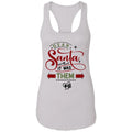 T-Shirts White / X-Small WineyBitches.Co "Dear Santa It Was Them" Ladies Ideal Racerback Tank WineyBitchesCo