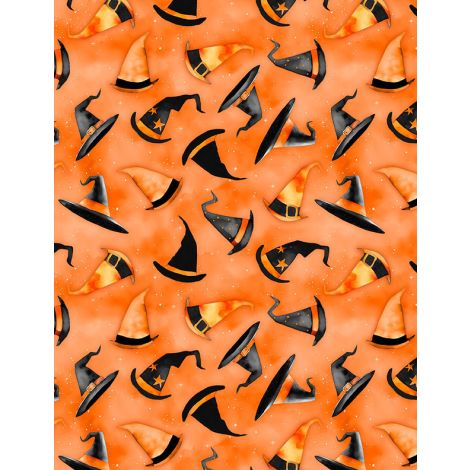 Witches Hats Orange- Spooky Tails