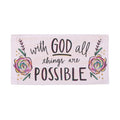 With God All Things Pillow Swap