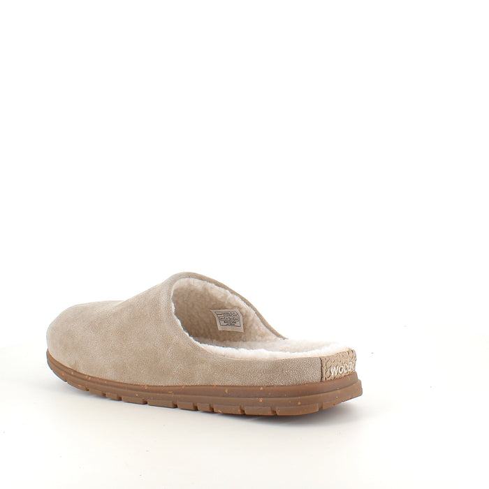 WODEN Silvi Warm - Varm beige toffel med fotvalvsstöd & mjuk komfort