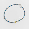 June Anklet in Blue